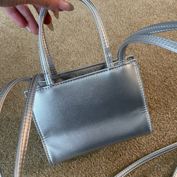 Telfar Small Silver Bag - Picture 3 of 3